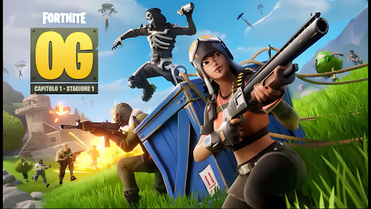 FORTNITE (C6 S1) OG CAPITOLO 1 STAGIONE 1, vittoria reale 1