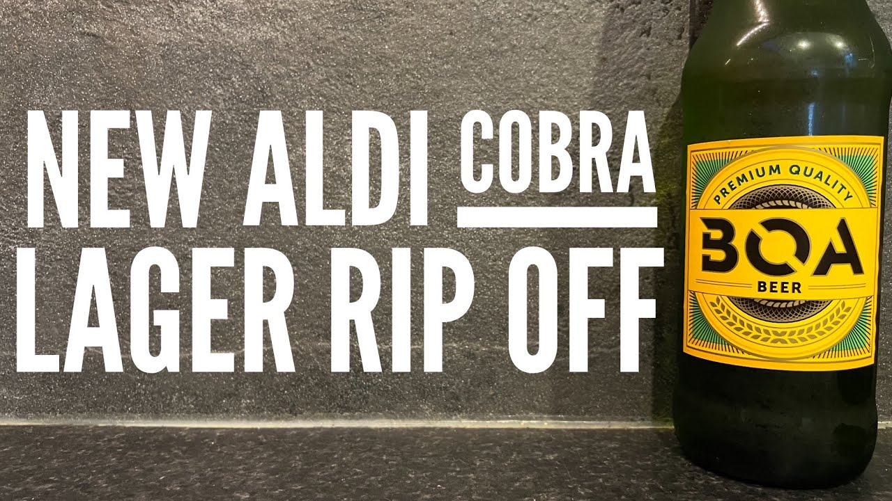НОВОЕ пиво Aldi Boa Beer, Cobra Lager Beer Rip Off ??, Обзор Aldi Lager