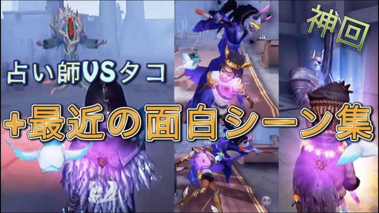 【第五人格】神回 占い師でタッコタコチェイス+面白シーン集【Identity V】