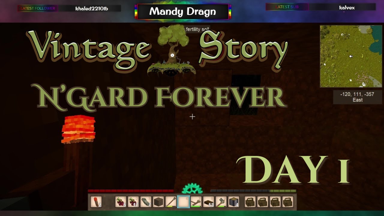 Vintage Story: N'Gard Forever - Day 1: Sticks & Stones