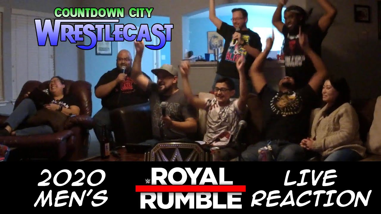 2020 Men’s Royal Rumble Live Reaction | Countdown City WrestleCast
