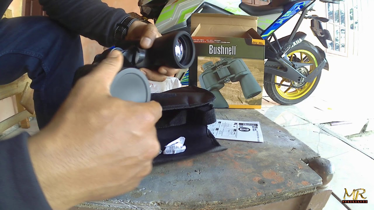 Unboxing & Review Teropong Bushnell 50 x 50 Binocular