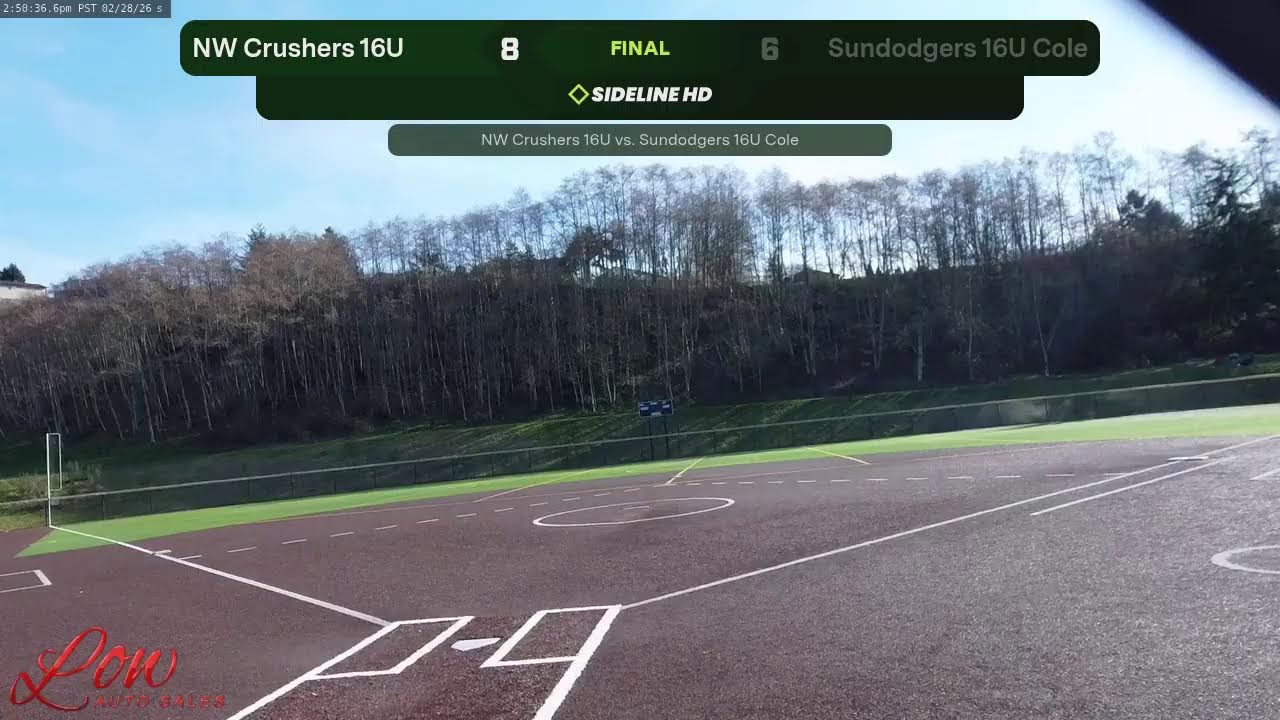NW Crushers 16U vs. Sundodgers 16U Cole (2026.02.28)