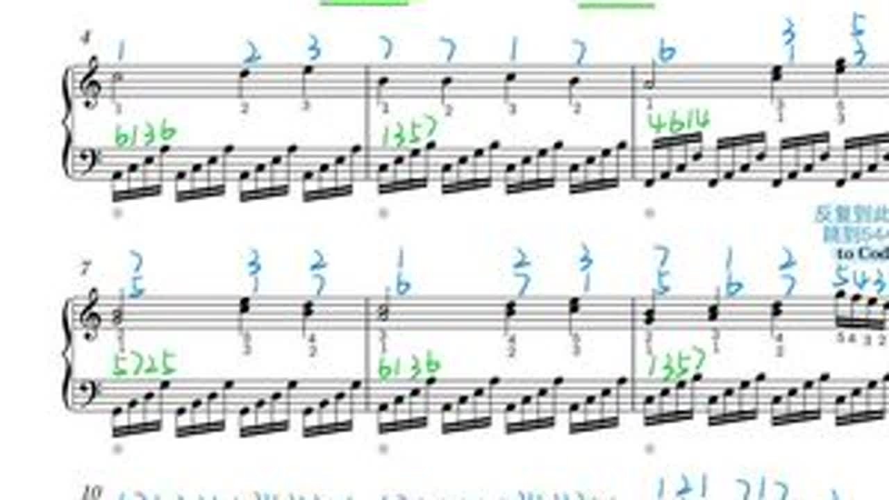 《ICARUS》钢琴五线谱+简谱+指法+踏板#ICARUS #钢琴曲 #钢琴谱 #乐谱 #简谱