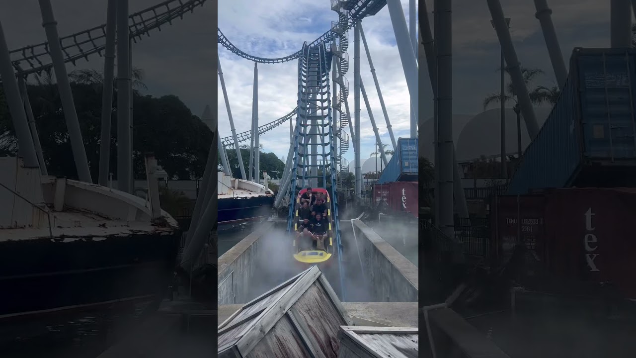 Storm Coaster - Sea World Australia