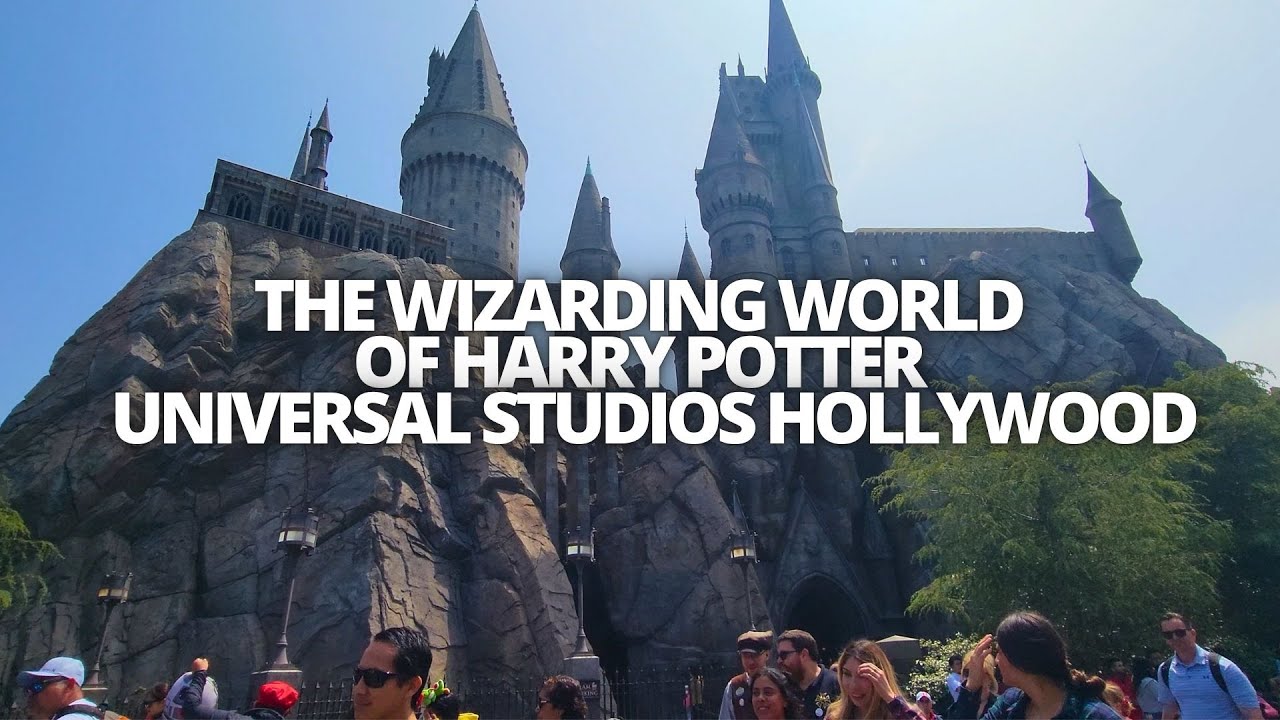 Exploring The Wizarding World of Harry Potter in Universal Studios Hollywood Walking Tour 