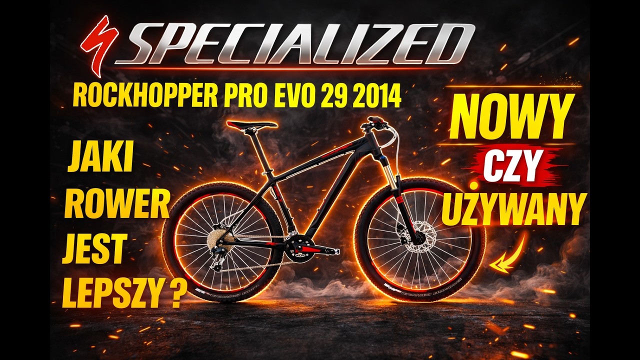 SPECIALIZED ROCKHOPPER PRO EVO 29 2014 // Czy Nowy Rower Jest Lepszy Niż Używany ???