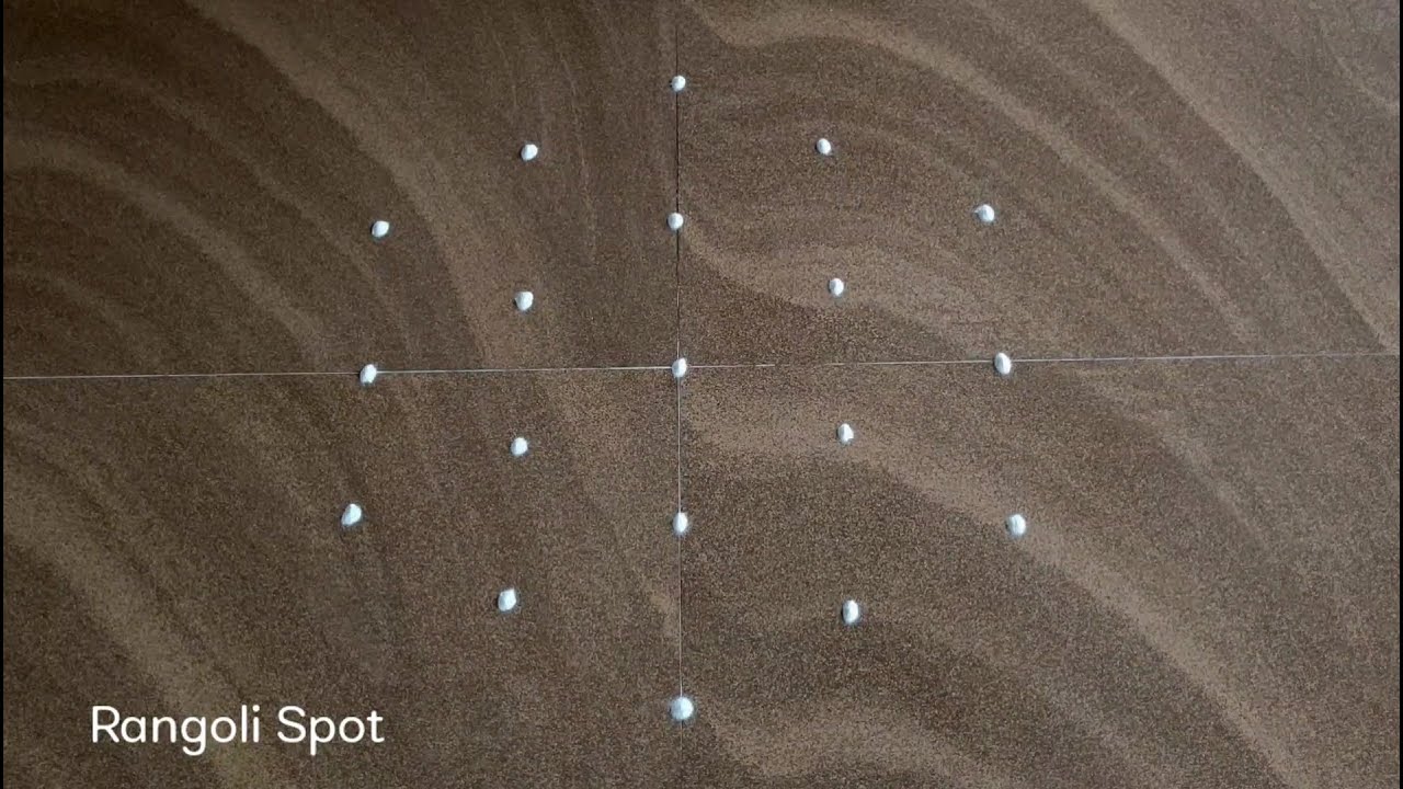 Easy & Simple Design  ||  Rangoli Spot