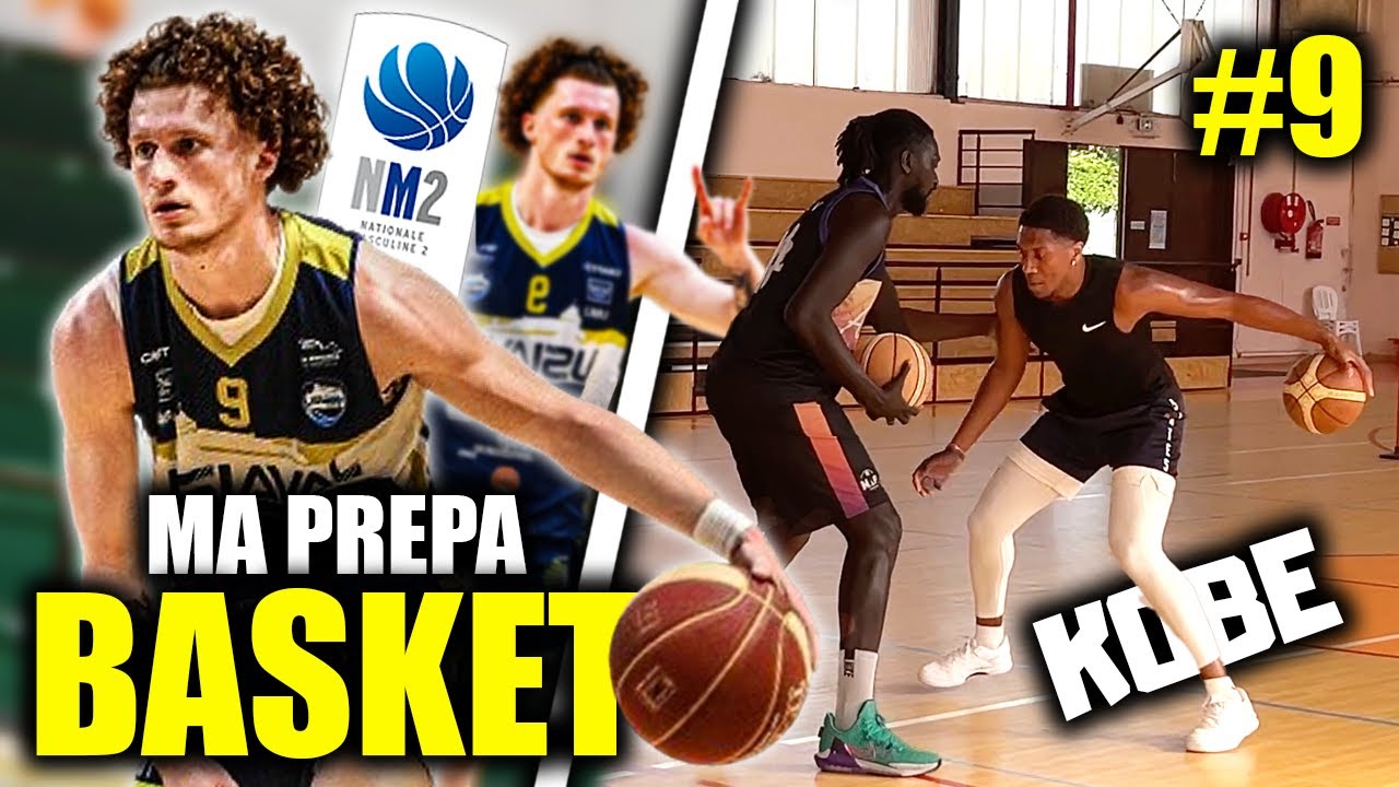 TRAINING AVEC SANDRO !!! JOUEUR DE NATIONALE 2  (US LAVAL BASKET) - MA PREPA BASKET #9