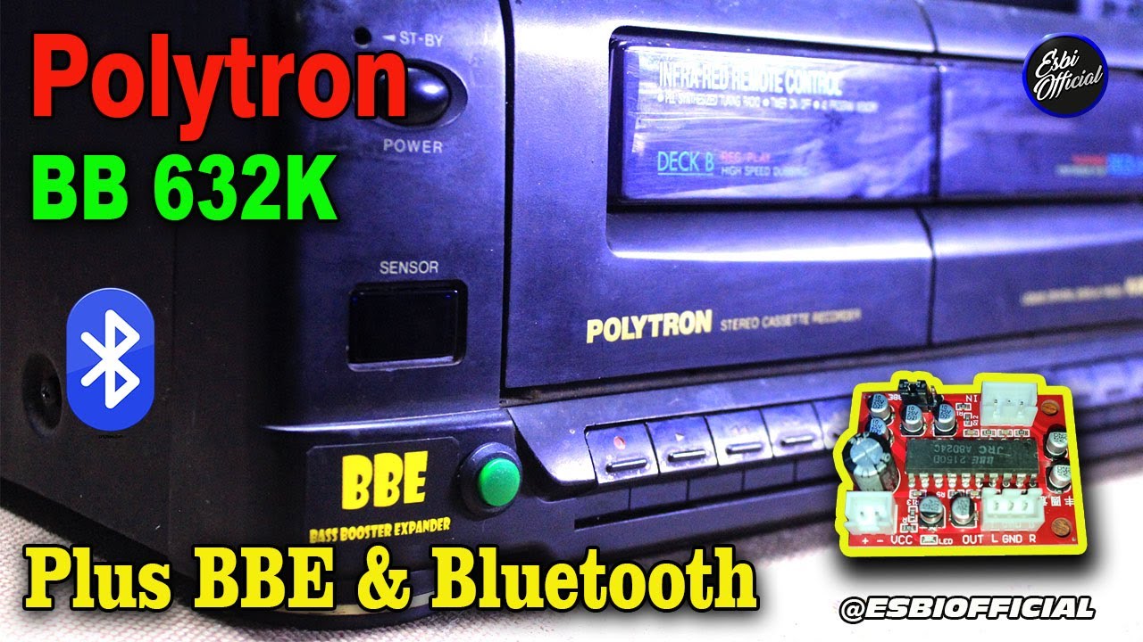 Установка BBE и Bluetooth на Polytron Bigband BB632K || Максимизация звука и производительности
