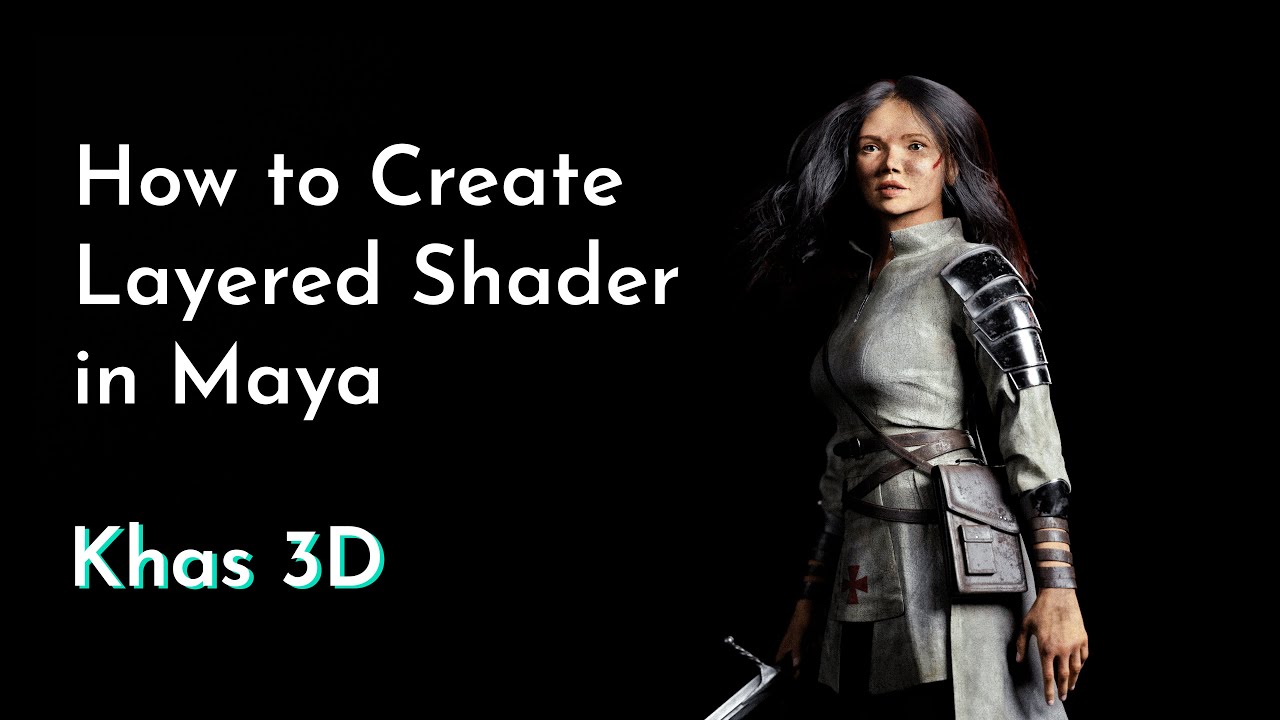 How to create Layered Material in Maya | Arnold | Add Dust and Makeup