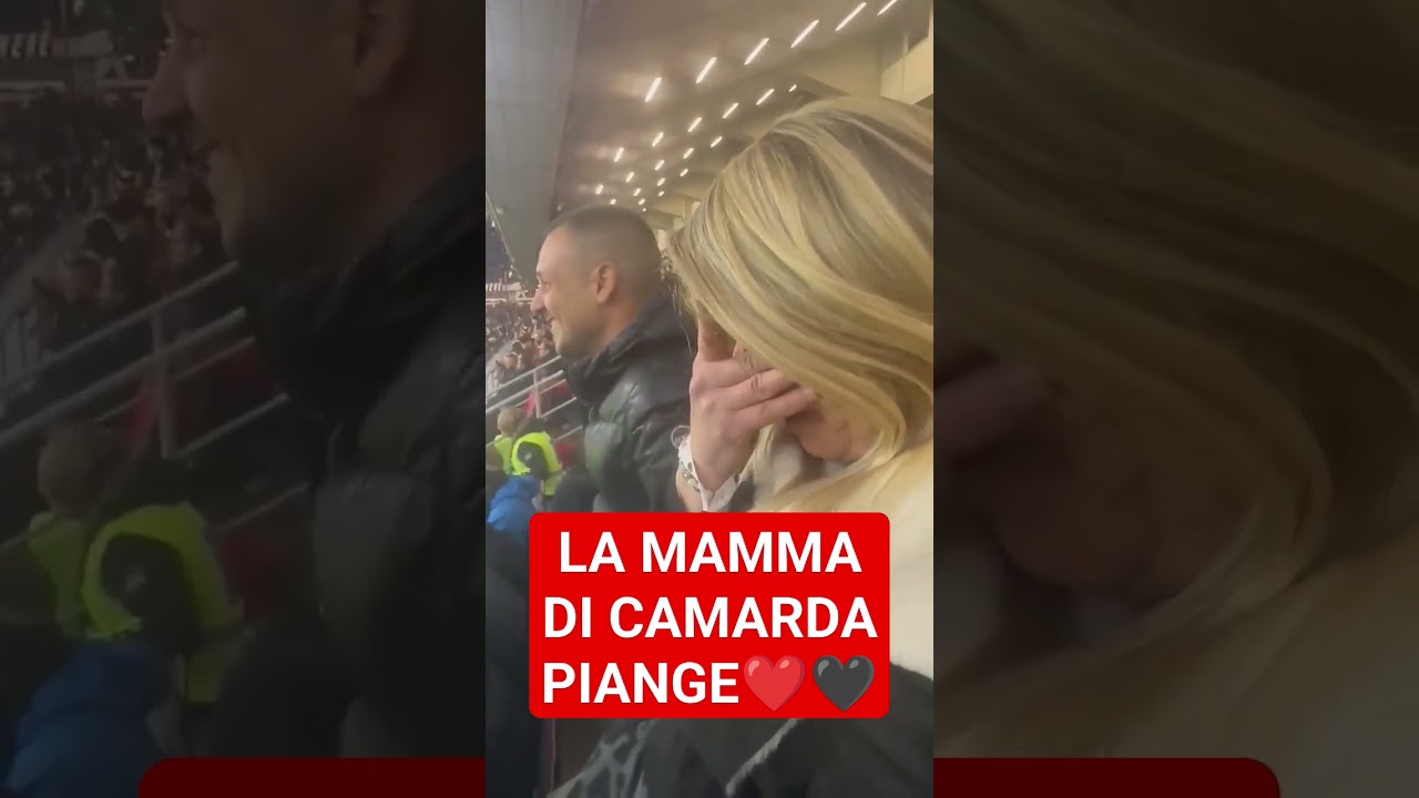 CAMARDA, LA MAMMA COMMOSSA‼️ #acmilan #viral #calcio #soccer #seriea #acmstyle #camarda