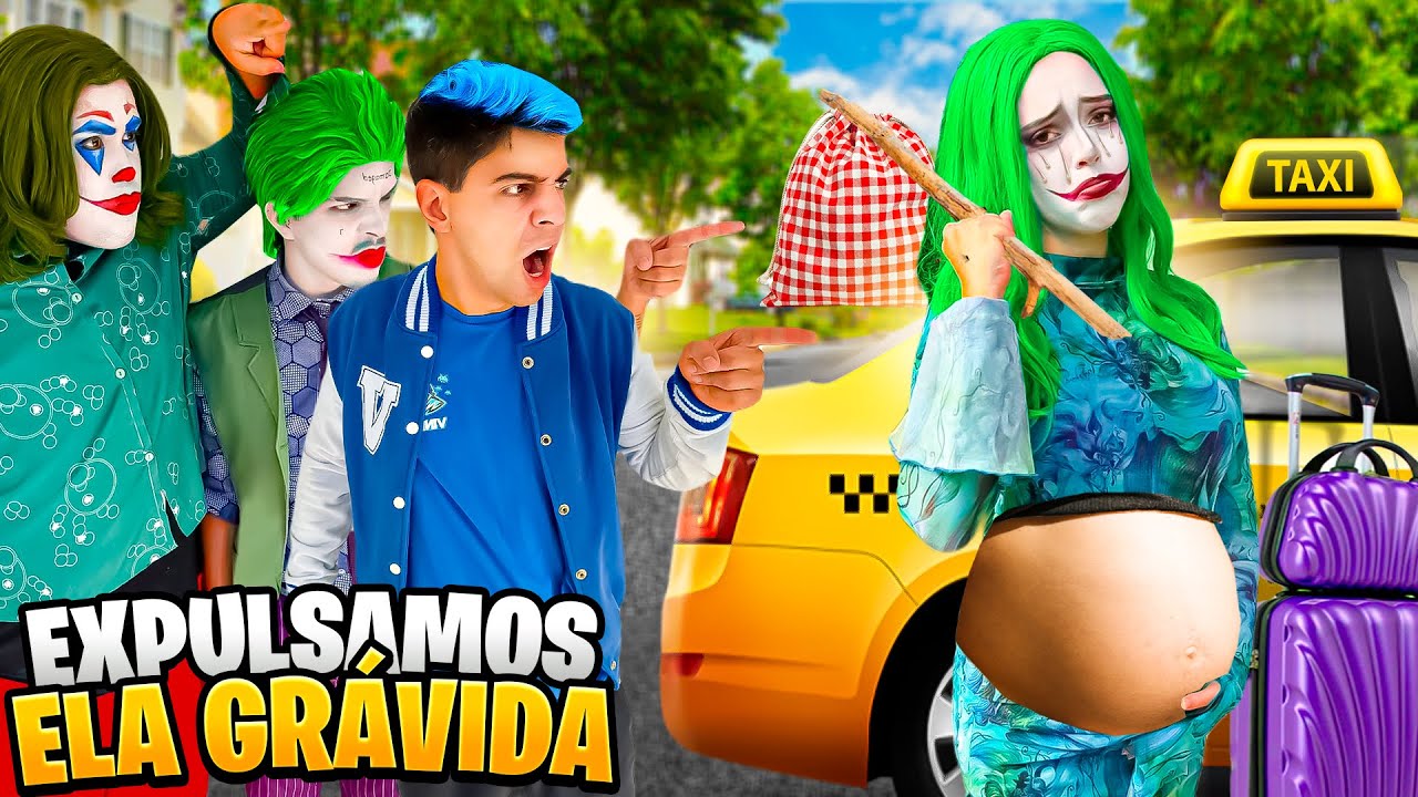 EXPULSAMOS A LADY JOKER GRÁVIDA PRA SEMPRE!! ELA MERECEU!!