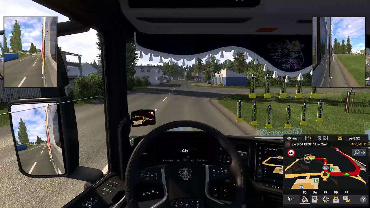 ETS2 Nordic Horizon Jyväskylä---Tampere Ruukkukukkia 7tonnia