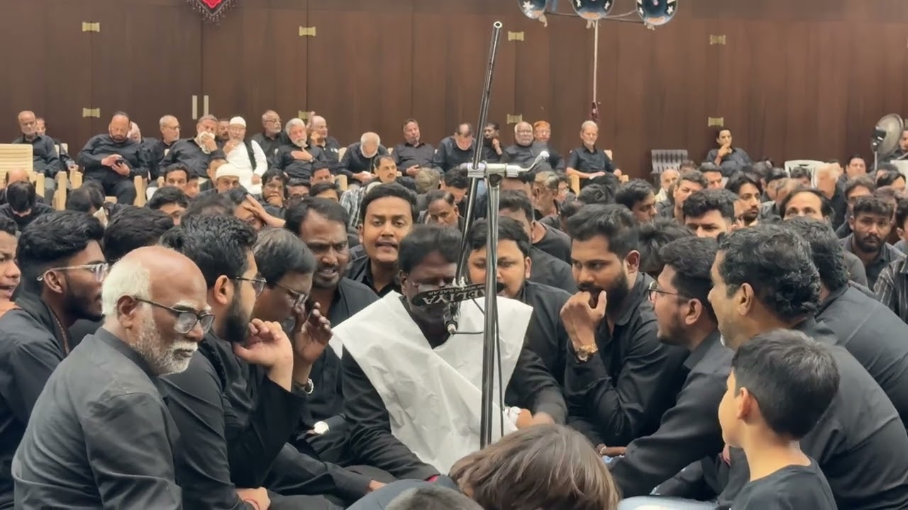 Fizza Ki Sada Aayi Ke Aye Peetne Walo Recited by Janab Samsam Ali Sahab Marsiyekhwan- 5 Rabi UL Awal