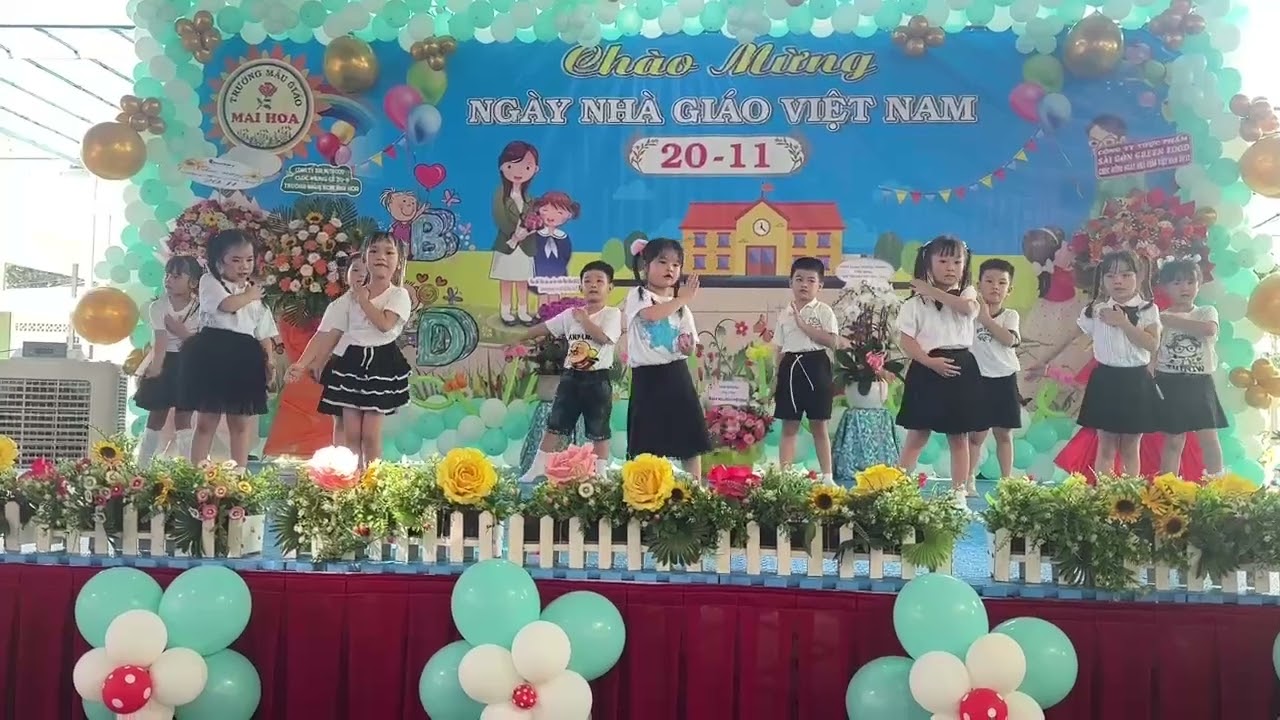 Vani múa 20/11/2025, lớp Lá 2, trường Mai Hoa