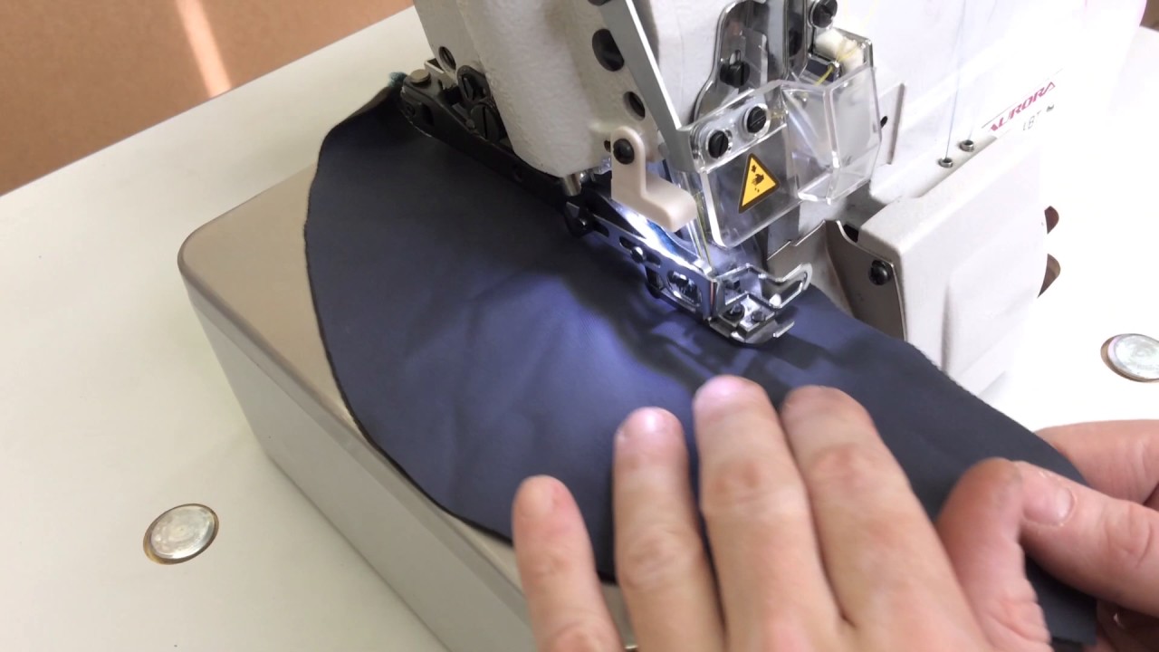 4-х ниточный оверлок с закрепкой нити Aurora A-700D-4BT (Direct drive)