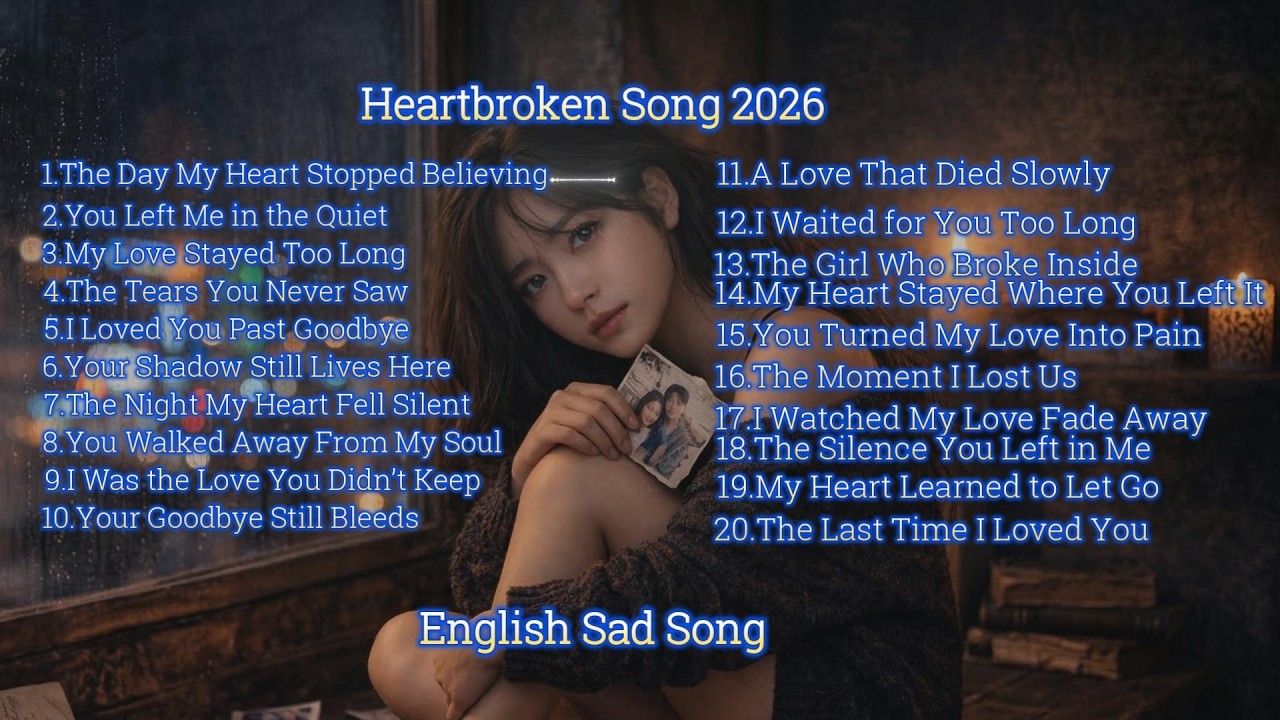 Beautiful Sad Love Songs 2026 & Nonstop Relaxing Music  Heartfelt Melodies  Easy-Listening Lyric