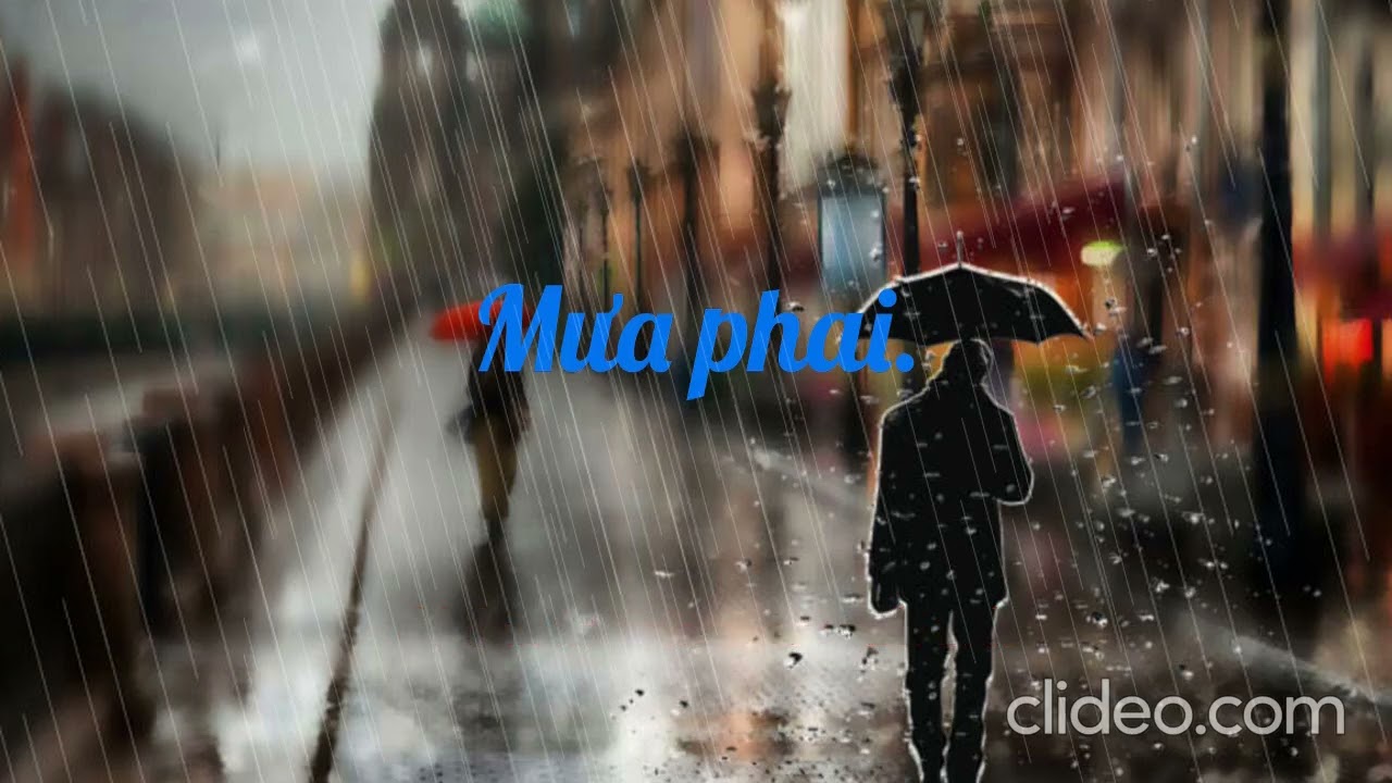 Mưa Phai. Một bản tình ca buồn nhẹ nhàng