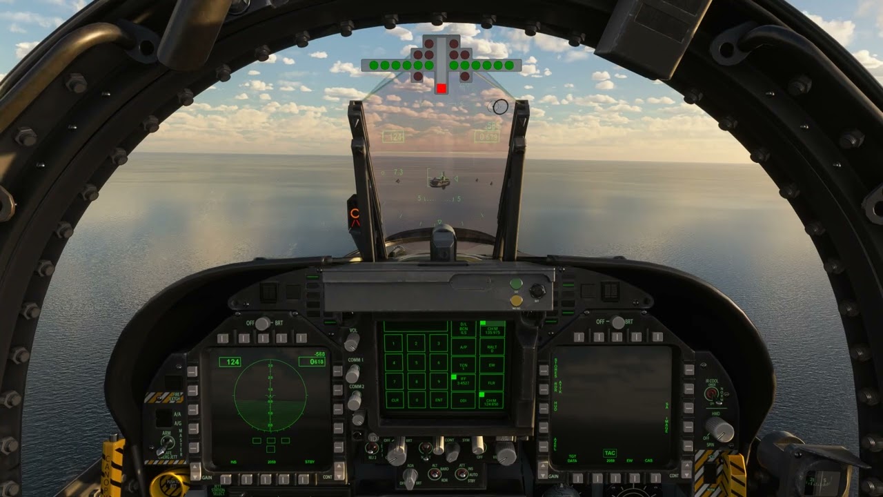 Flight Simulator 2020 TOP GUN Défi d'Appontage sur un Porte Avions F A 18E 2K