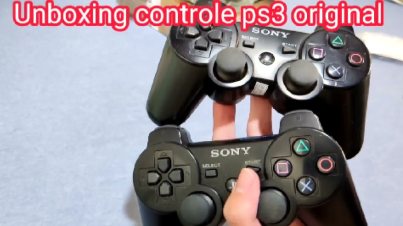 Unboxing controle ps3 original comprado no enjoei