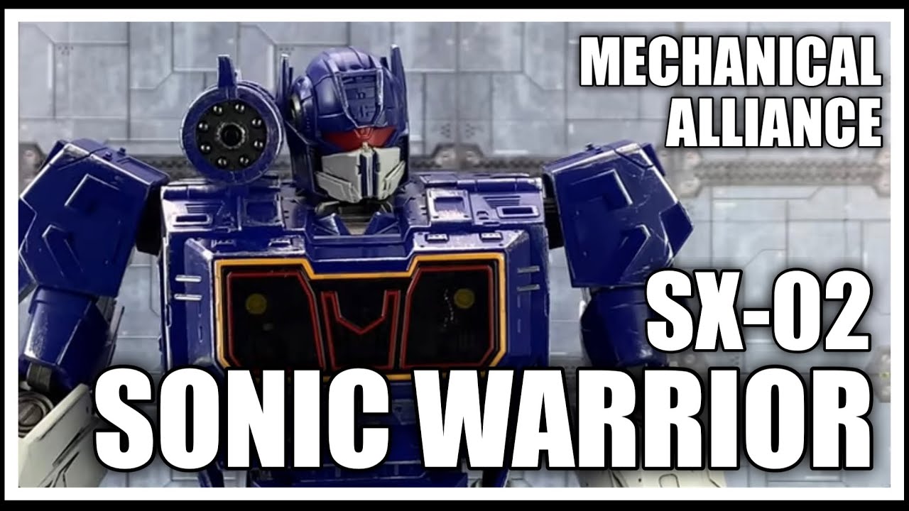Mechanical Alliance SX-02 Sonic Warrior Bumblebee Movie SOUNDWAVE Review
