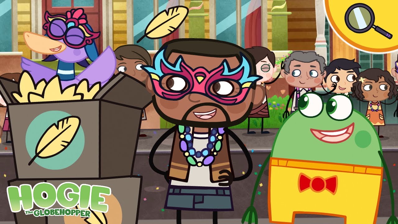 Hogie goes to Mardi Gras in New Orleans 🥳💃 Hogie the Globehopper Full Episodes [1 hour] 🌍