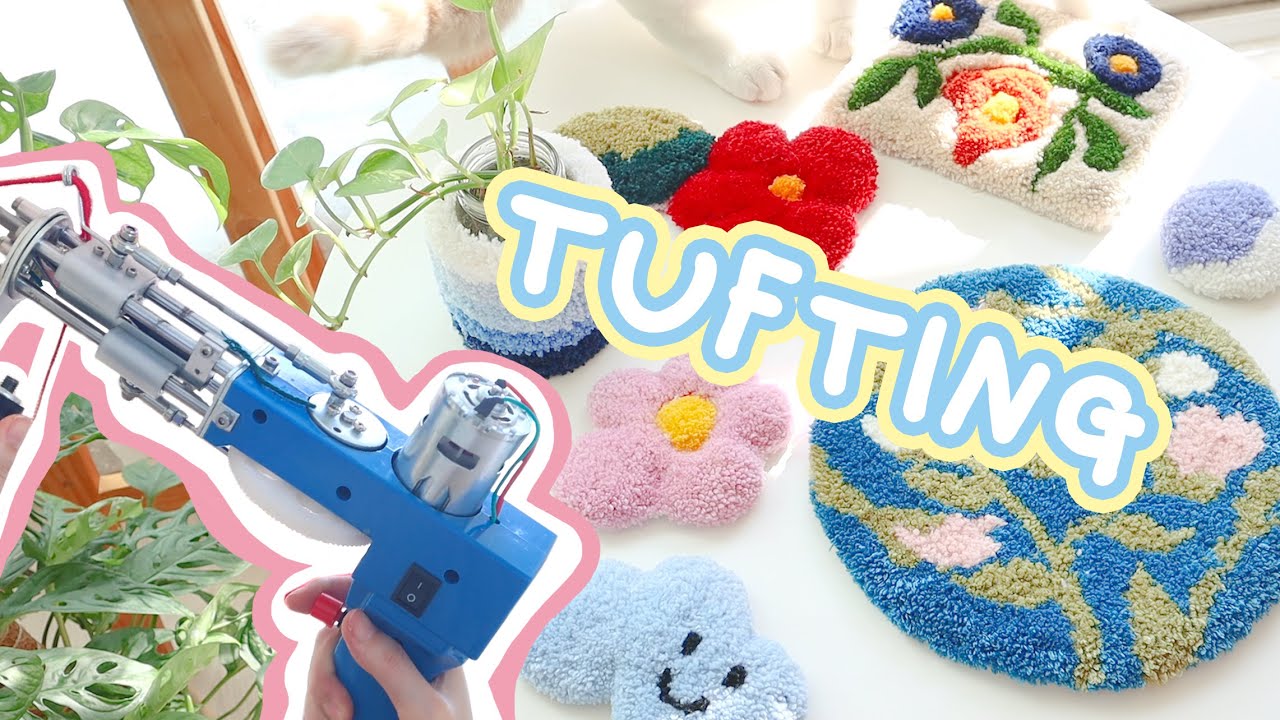 터프팅의 속도를 알아버렸다. Tufting Gun Unboxing