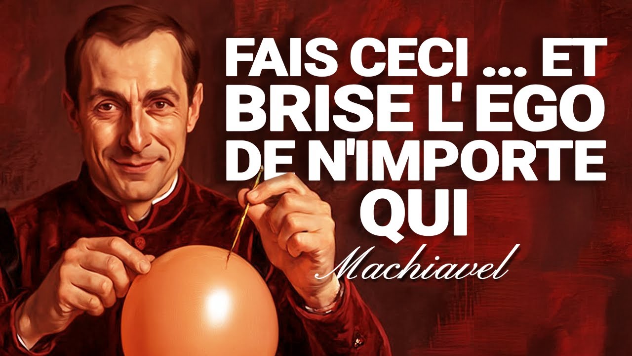 COMMENT DÉTRUIRE L'EGO DE QUELQU'UN - JEUX D'ESPRIT MACHIAVÉLIQUES