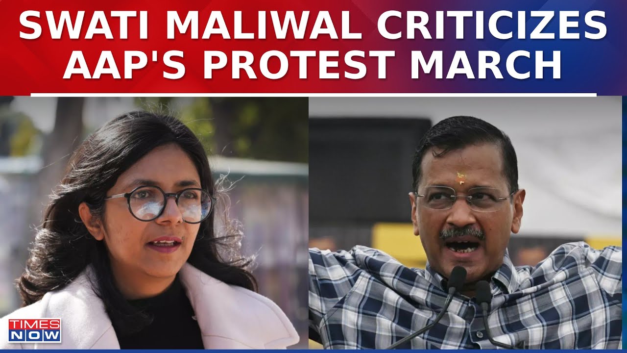 Swati Maliwal Criticizes AAP's Protest March Says 'Saving the Accused Instead of Seeking Justice'