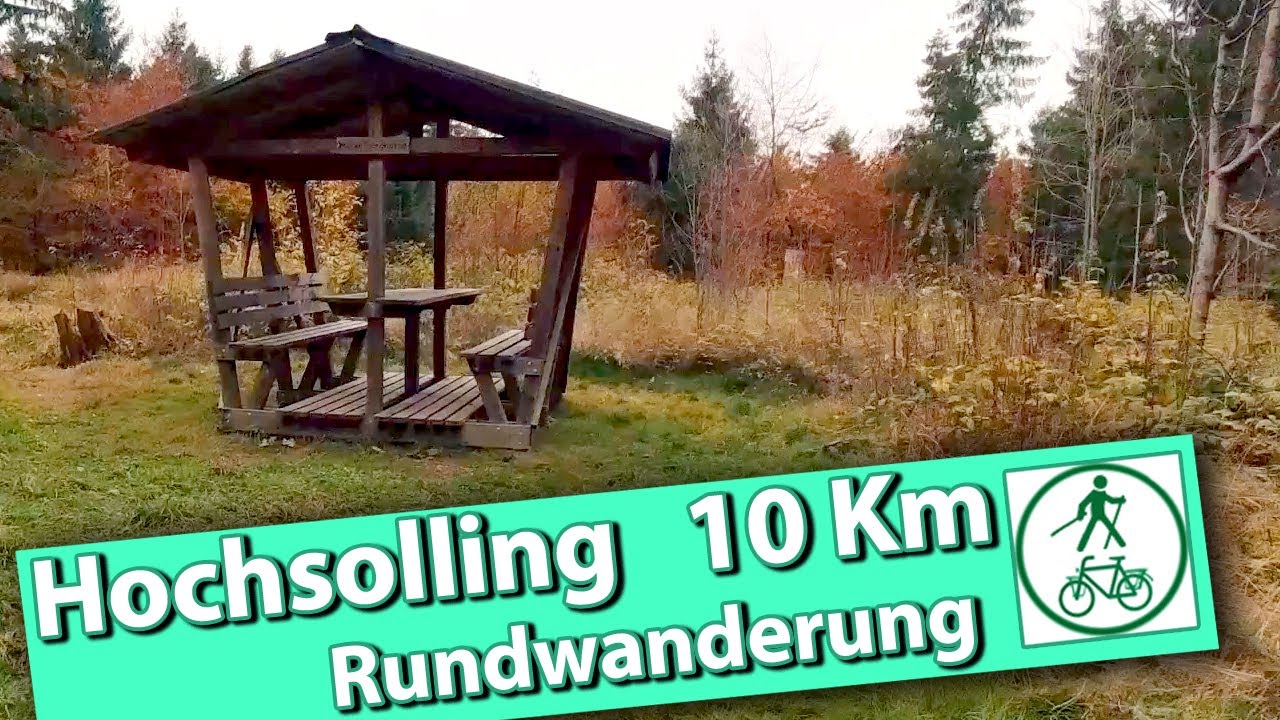 Wanderung im Hochsolling | 10Km | 2h | Hochmoor Mecklenbruch |  Hochsollingturm |  Hackelberghütte |