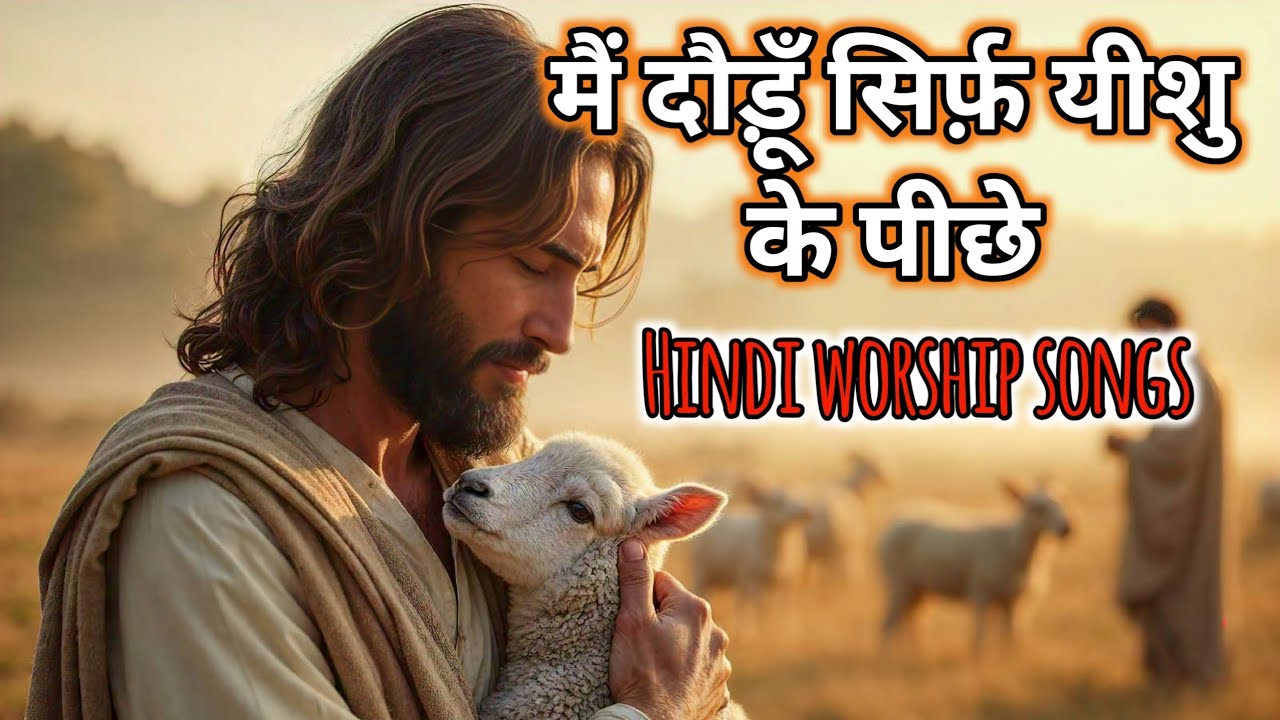 मैं दौड़ूँ सिर्फ़ यीशु के पीछे. Hindi worship songs. 