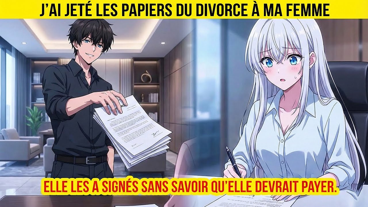 J’ai jeté les papiers du divorce à ma femme  Elle les a signés sans savoir qu’elle devrait payer