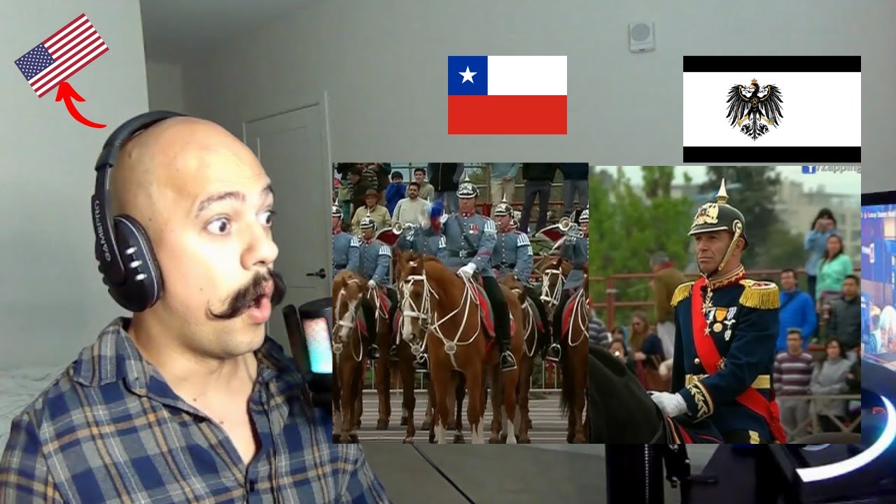 Реакция на прусский марш в Чили | Военный парад в Чили 2013 | Военный парад в Чили 2013, часть 4