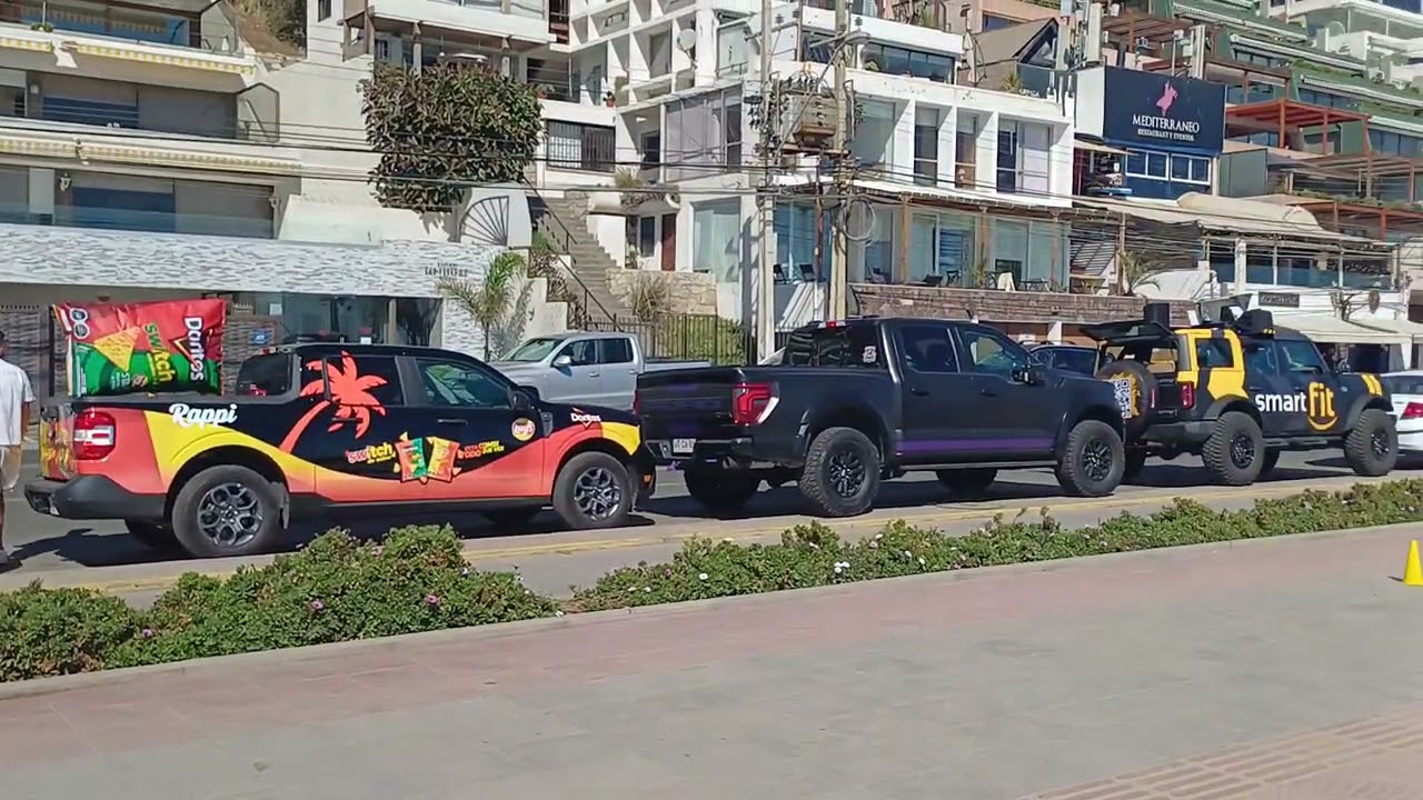 Chile Reñaca , Viña etc una linda forma de entrtener al TURISTA , para copiar idea