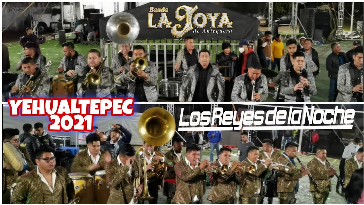 AGARRON !! 🔥 LOS BAJAN DEL ESCENARIO ... BANDA LA JOYA FRENTE A BANDA REYES DE LA NOCHE, YEHUALTEPEC