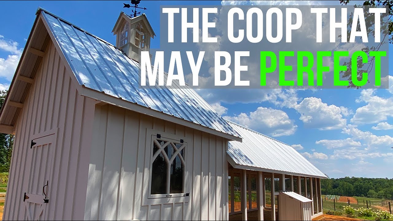 GOTHIC COOP TOUR - Paradise For The Chickens!