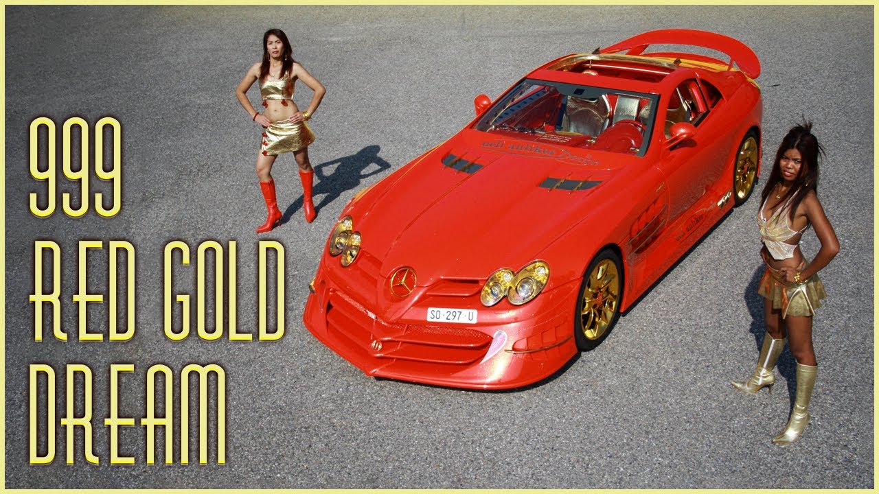 Anliker Mercedes SLR McLaren 999 Red Gold Dream: The $11 Million Golden Supercar