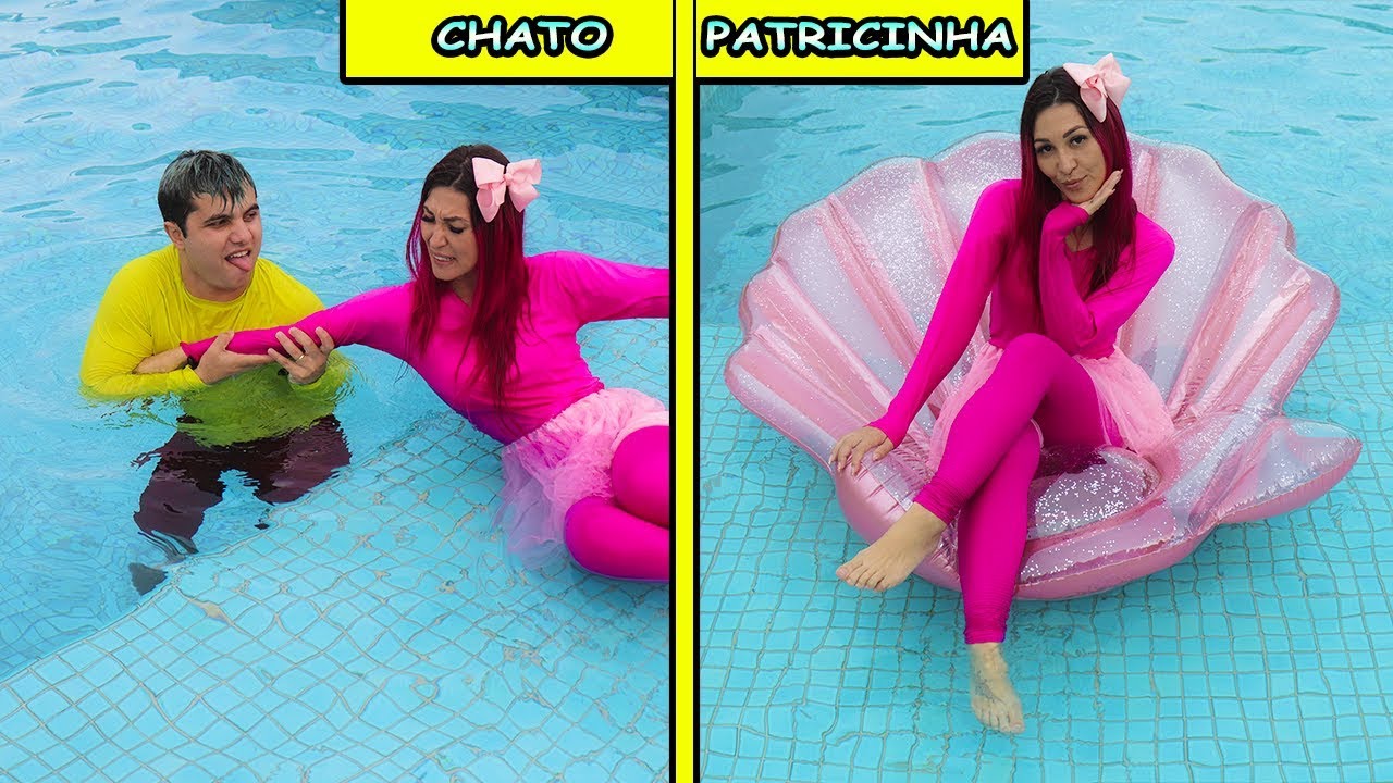 TIPOS DE CRIANÇAS NA PISCINA 10| Família Maloucos