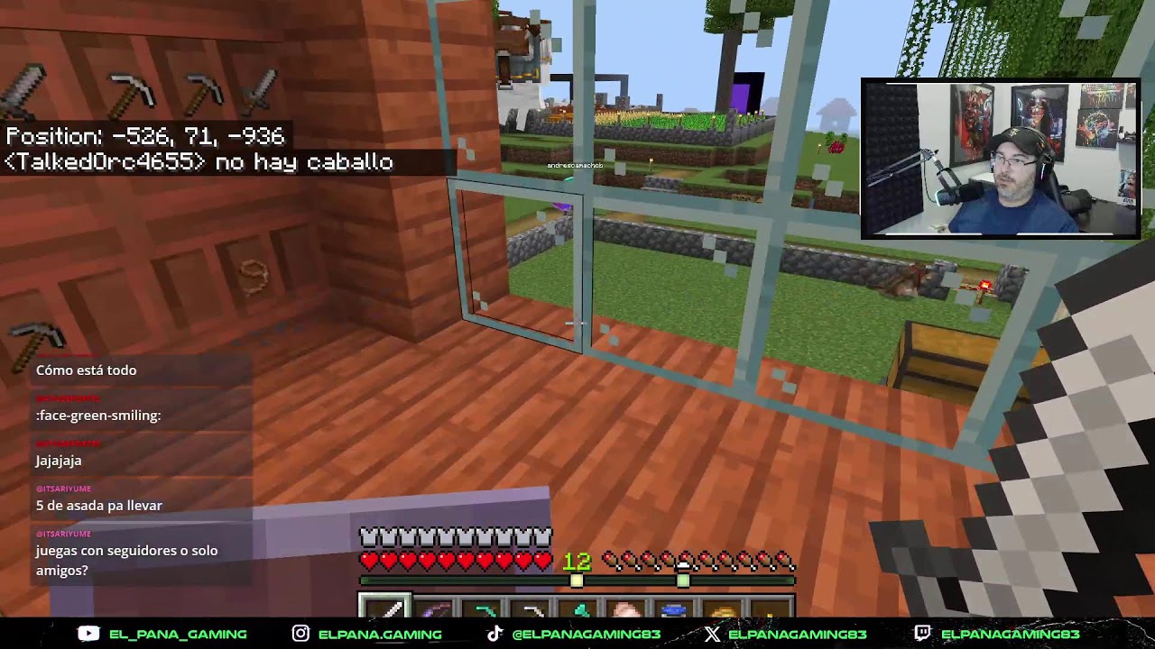 EL PANA GAMING EN DIRECTO! Minecraft con los panas