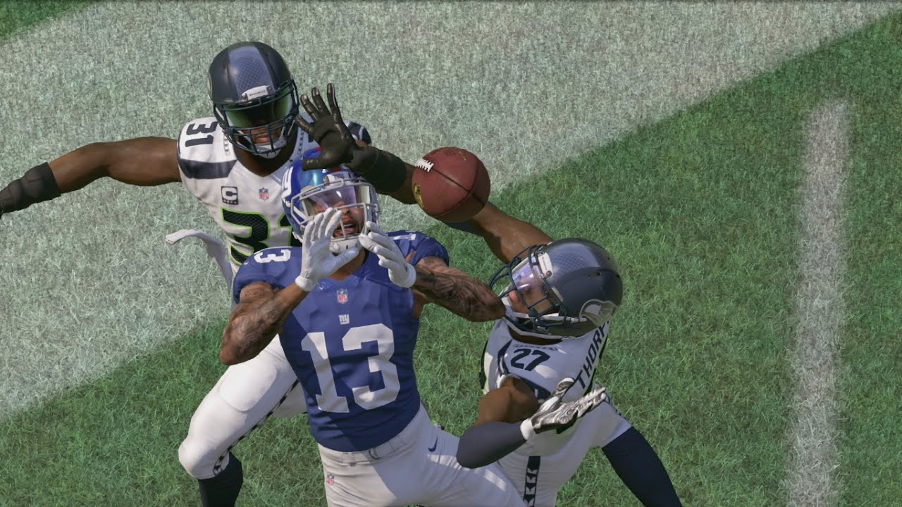 Who Can Catch a Hail Mary TD First?? Antonio Brown, Julio Jones or Odell Beckham Jr?? Madden