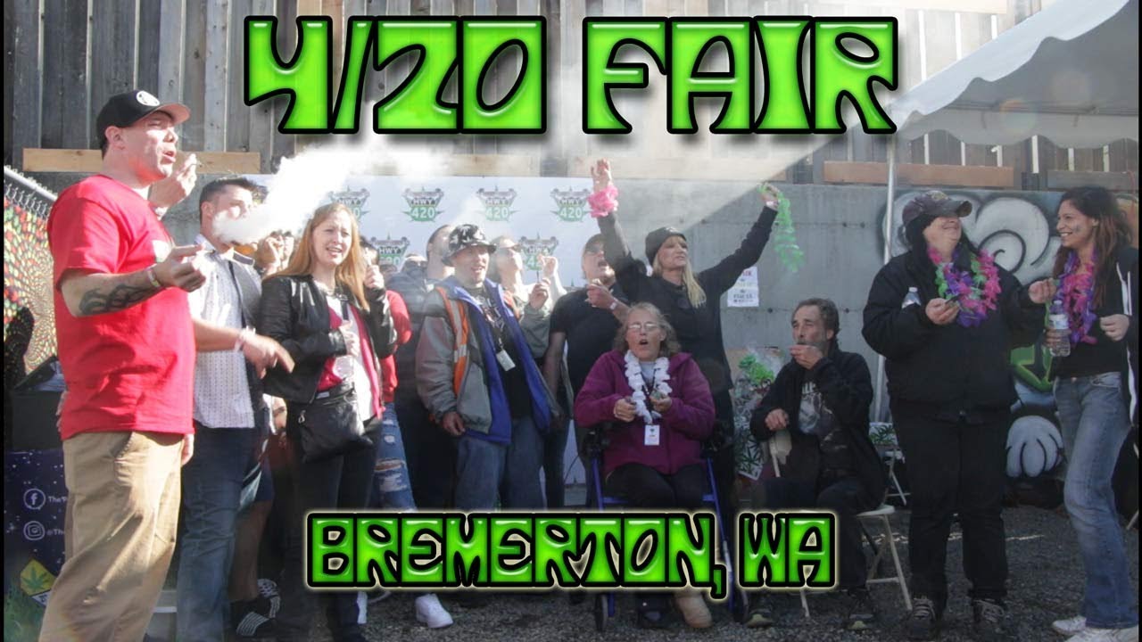 4/20 Fair Recap Video - Recreational & Medical Marijuana - Bremerton, WA