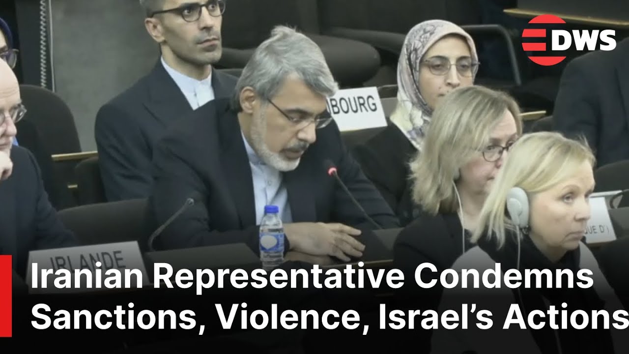 FULL UN SPEECH: Iranian Representative Condemns Sanctions, Violence, and Israel&rsquo;s Actions | AC1E