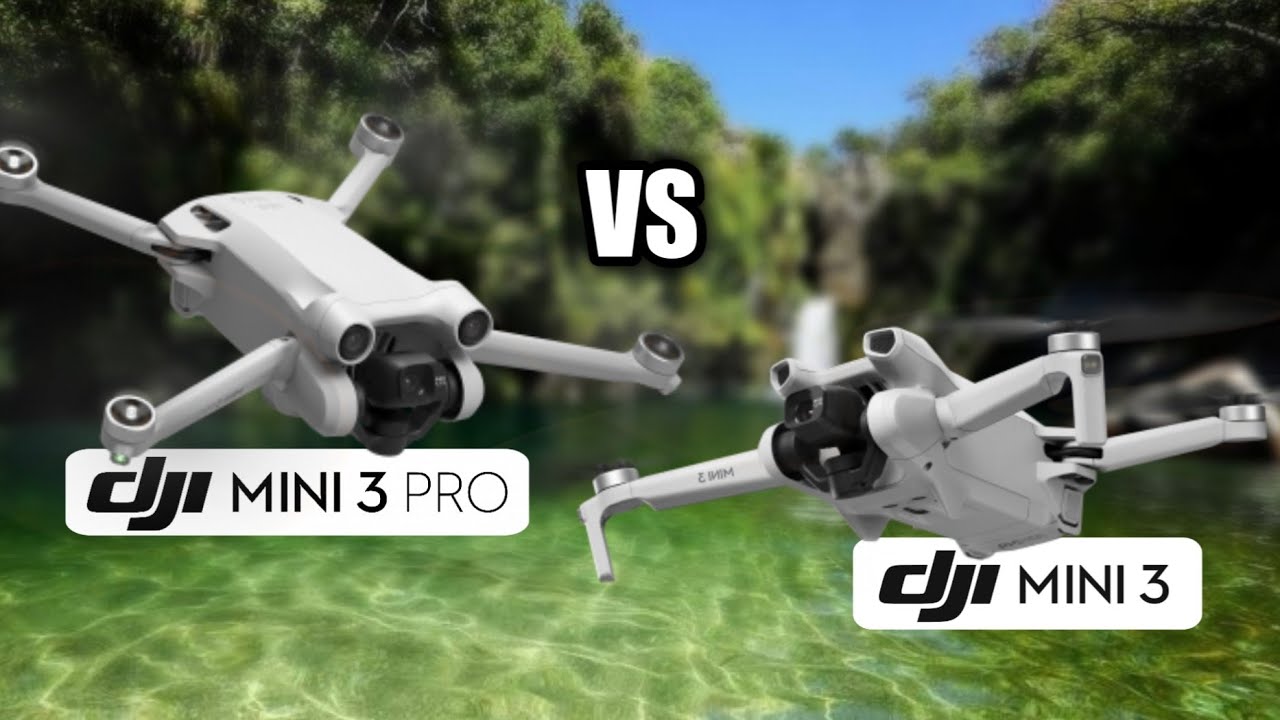 Drone DJI MINI 3 vs DJI MINI 3 PRO - Qual é a diferença? Qual eu devo comprar?