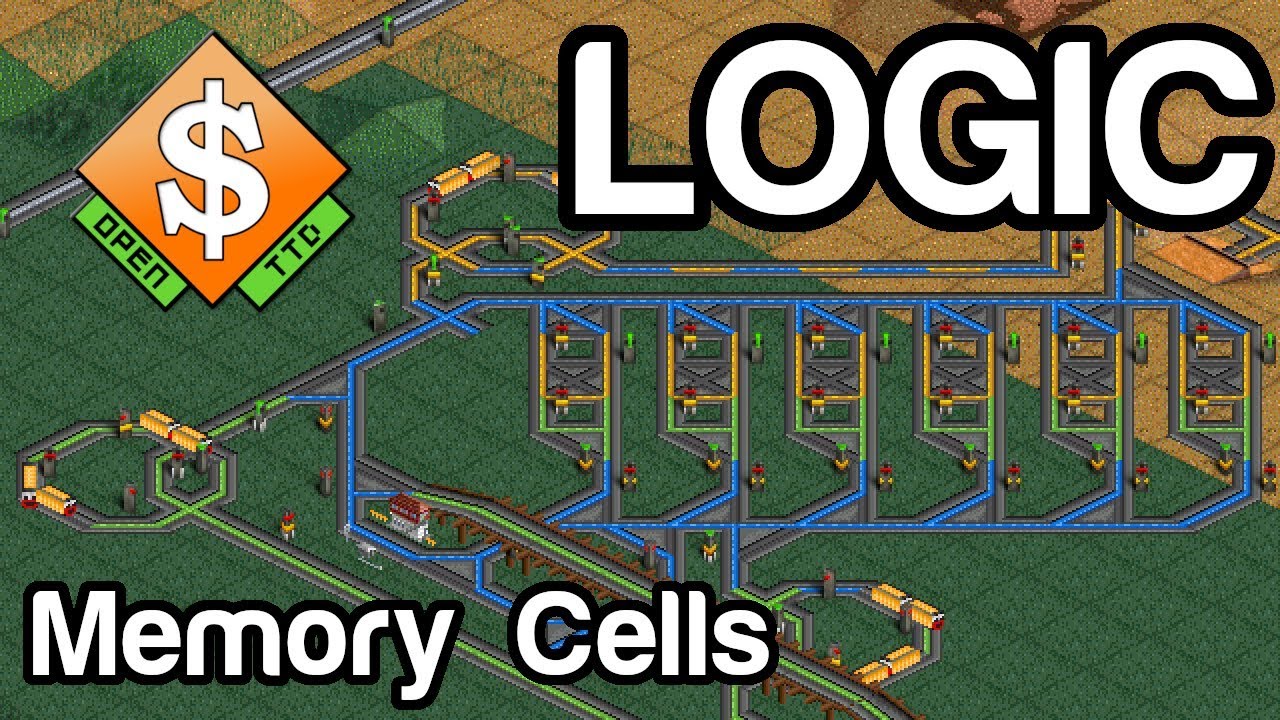 OpenTTD Logic 02: Введение в абсолютный красный цвет и ячейки памяти
