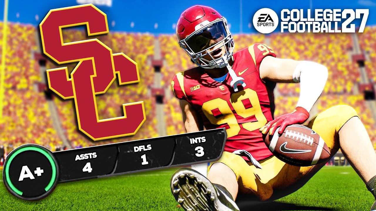 The Craziest Playmaking Safety! College Football 27 Road To Glory #2