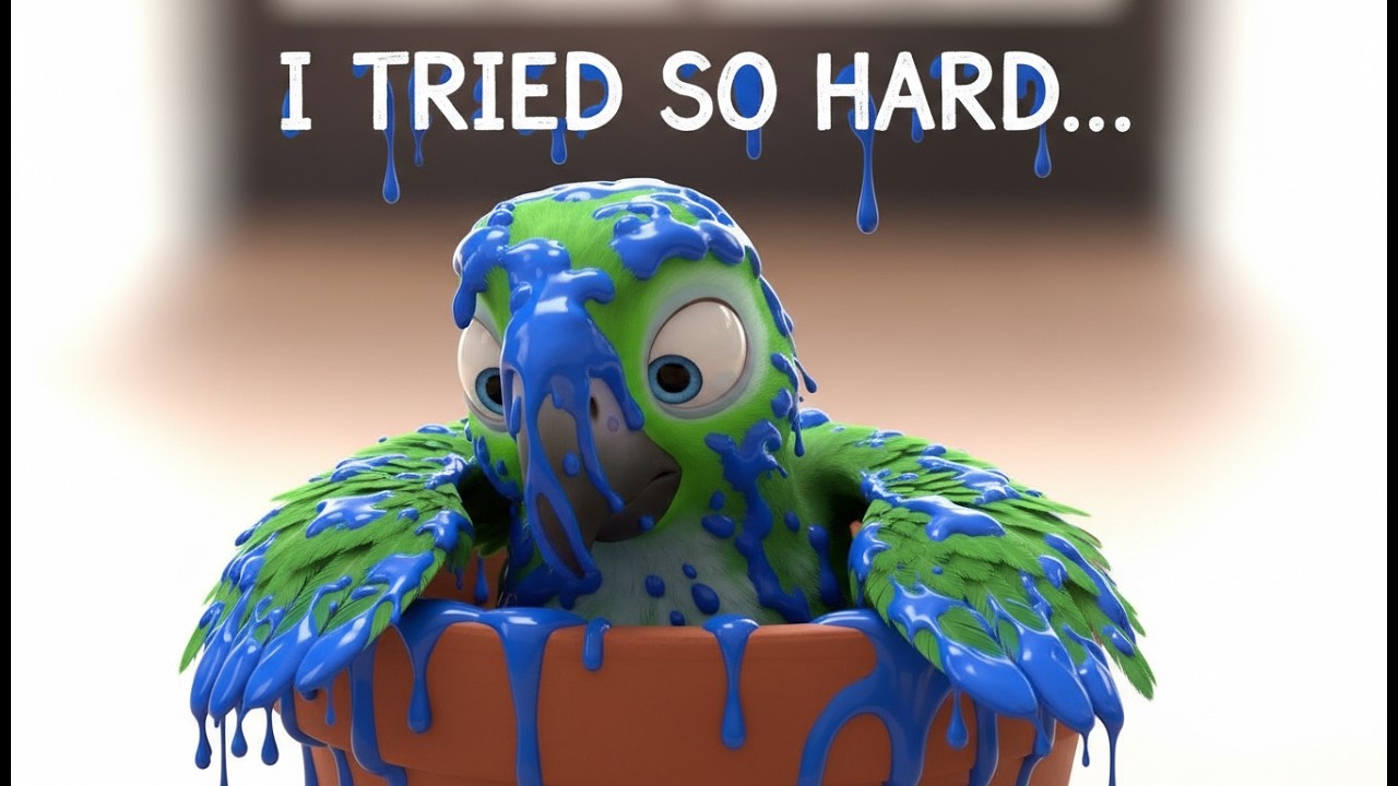 When Being Yourself Isn’t Enough...(The Sad Story of a Parrot Who Wanted to Be Gold)