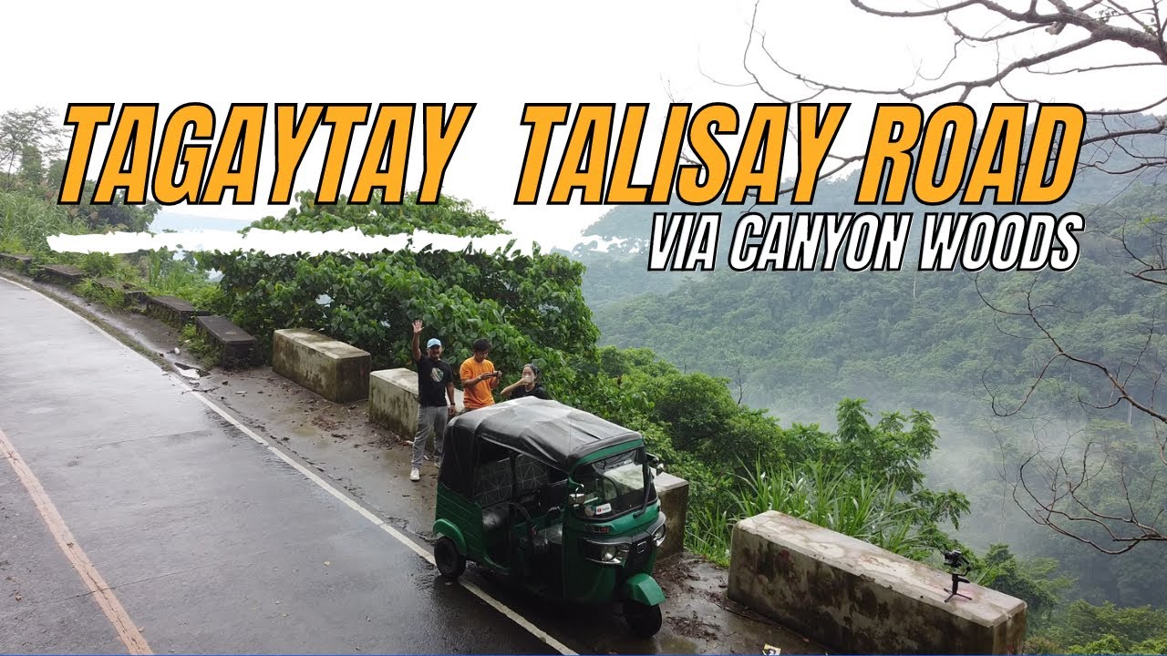 (BAJAJ R.E ROADTRIP)TAGAYTAY TALISAY ROAD.(Perfect for weekend rides)#tuktuk#roadtrip #threewheeler