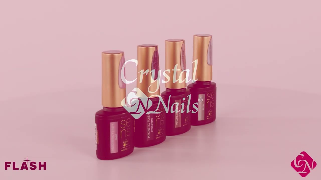 SENS 3G Polish Magnetic Flash - Silver, Rose, Sand & Chocolate