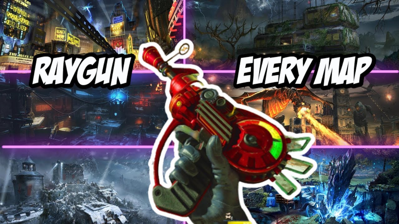 How Fast Can I Get The Raygun On Every Black Ops 3 Zombies Map?!